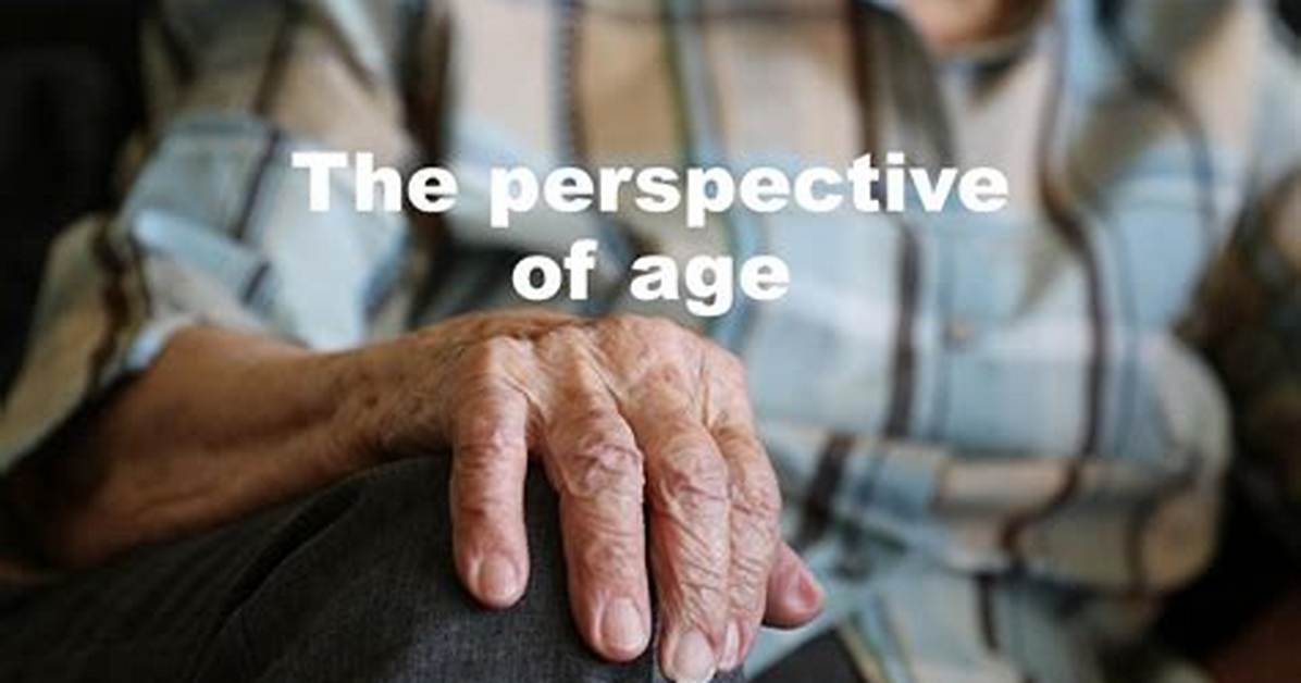 A Perspective on Age and Success