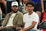 Carmelo Anthony and His Brother