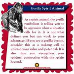 Gorilla Spirit Animal Totem Meaning: Social Intelligence Helps