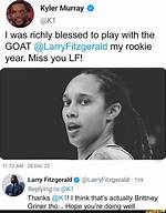 Kyler Murray Larry Fitzgerald Tweet