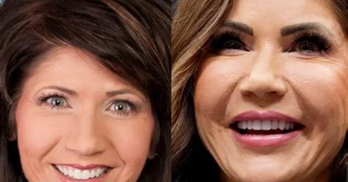 Transformative Journey: Kristi Noem Before and After