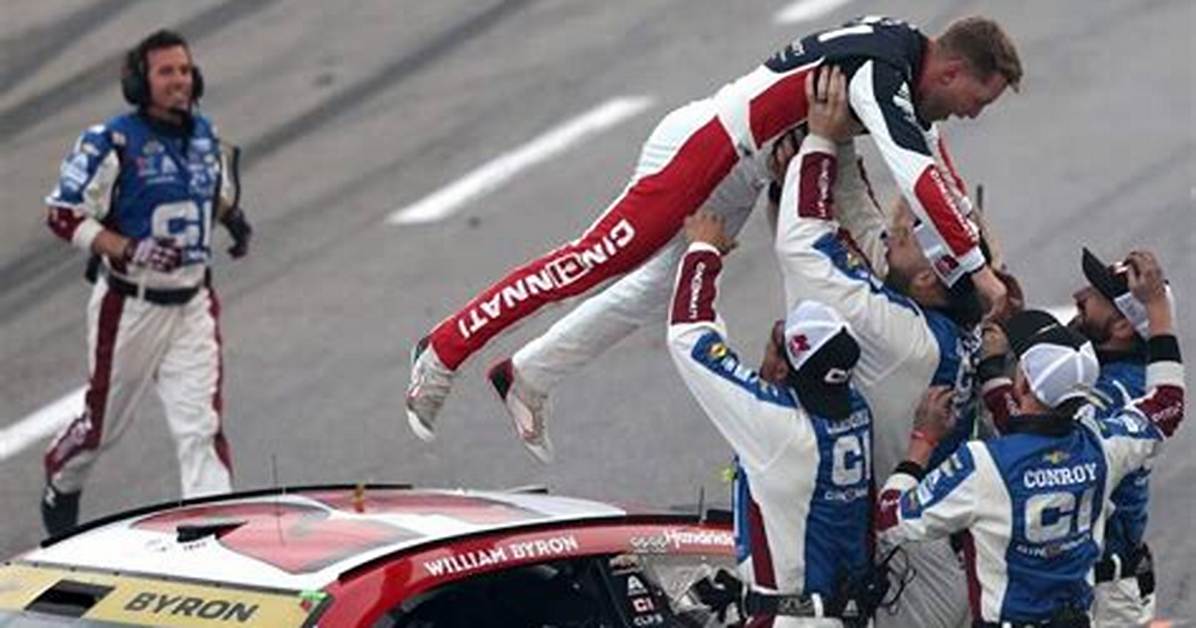 William Byron Has His Leg Pulled by Hendrick Motorsports Teammate After Hisnascar Win in Vegas